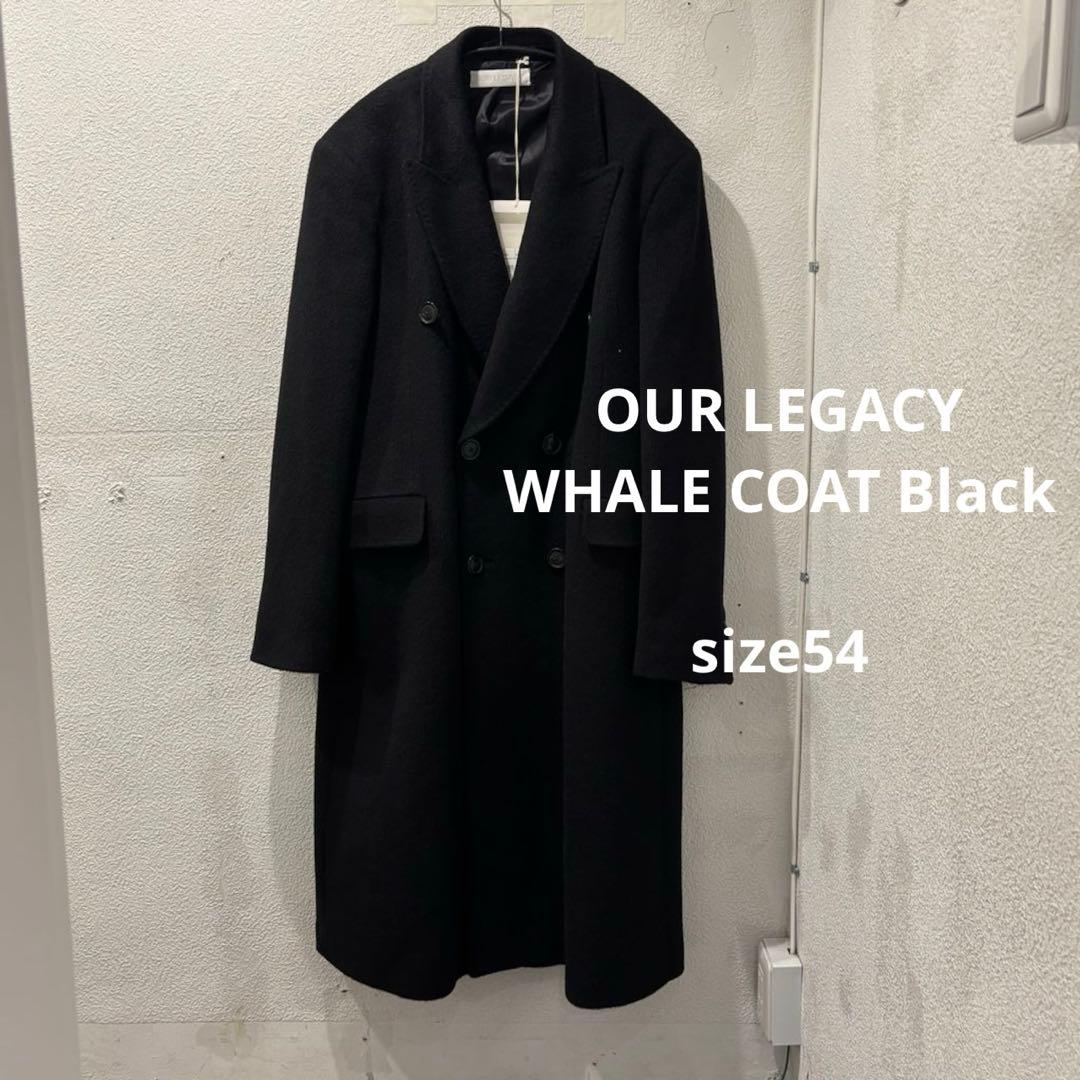 【サイズ54(L〜XL)】OUR LEGACY WHALE COAT Black Our Legacy - Whale Coat Black Hairy Wool