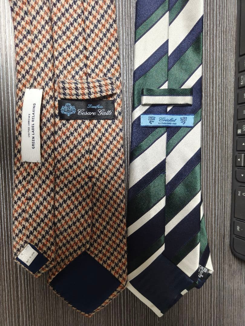 中古ネクタイ 16本セット 使用頻度小美品 主に8センチ - メルカリ