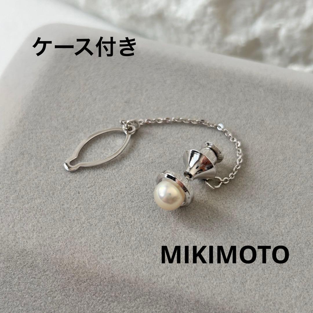 MIKIMOTO ミキモト パール ネクタイピン タイタック ピンブローチ