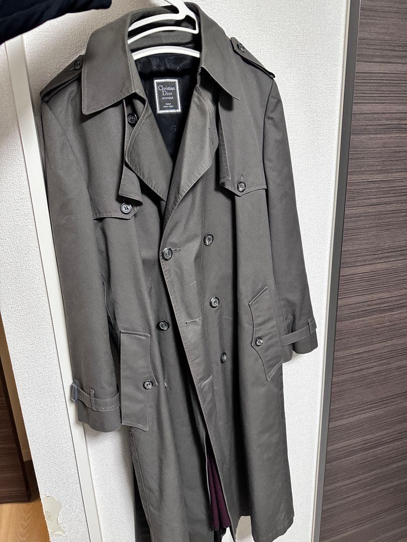 値下げ可Christian Dior トレンチコート - メルカリ