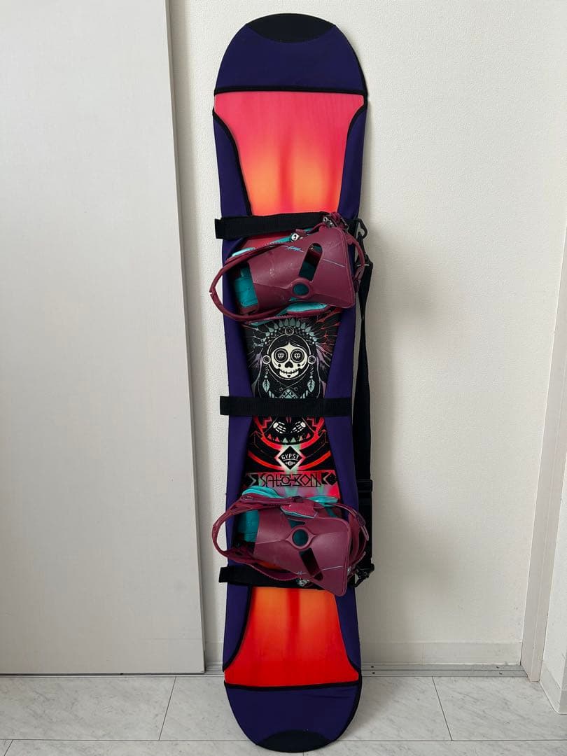 SALOMON GYPSY 143cm ビンディング、カバーセット - メルカリ