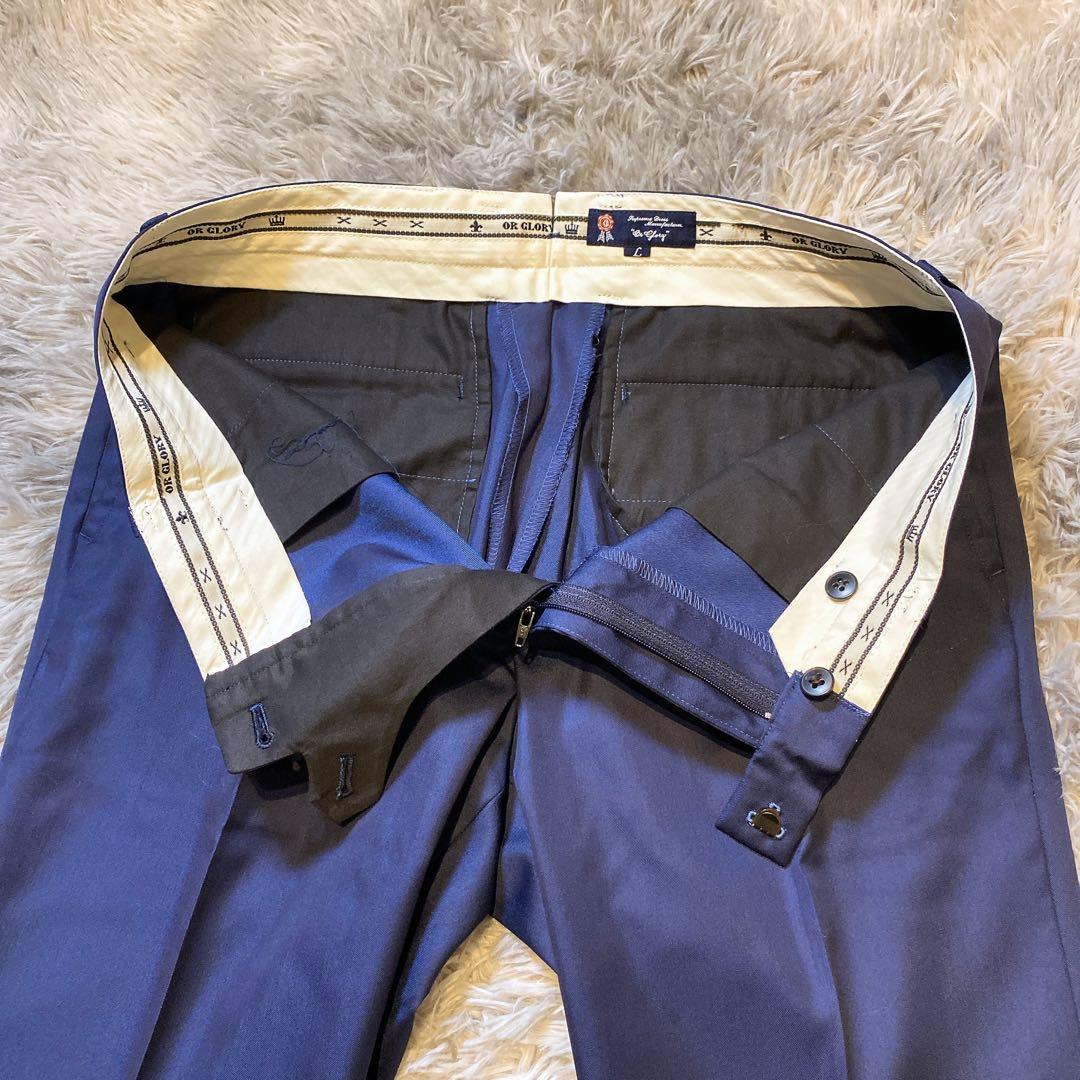 美品 or glory モッズスーツ ネイビー