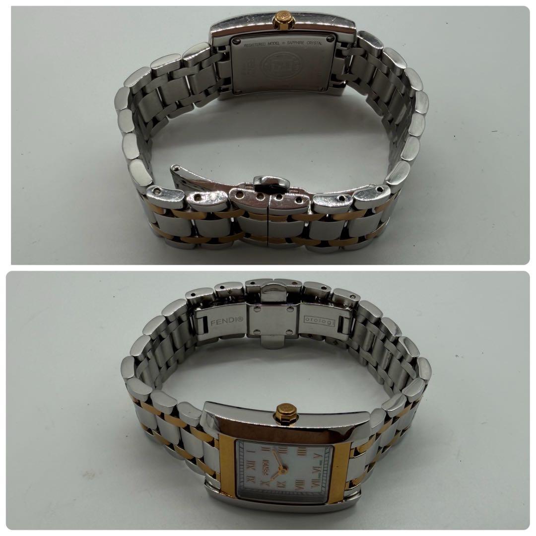 稼働】フェンディ 腕時計 7000L シェル文字盤 クラシコ ローマン