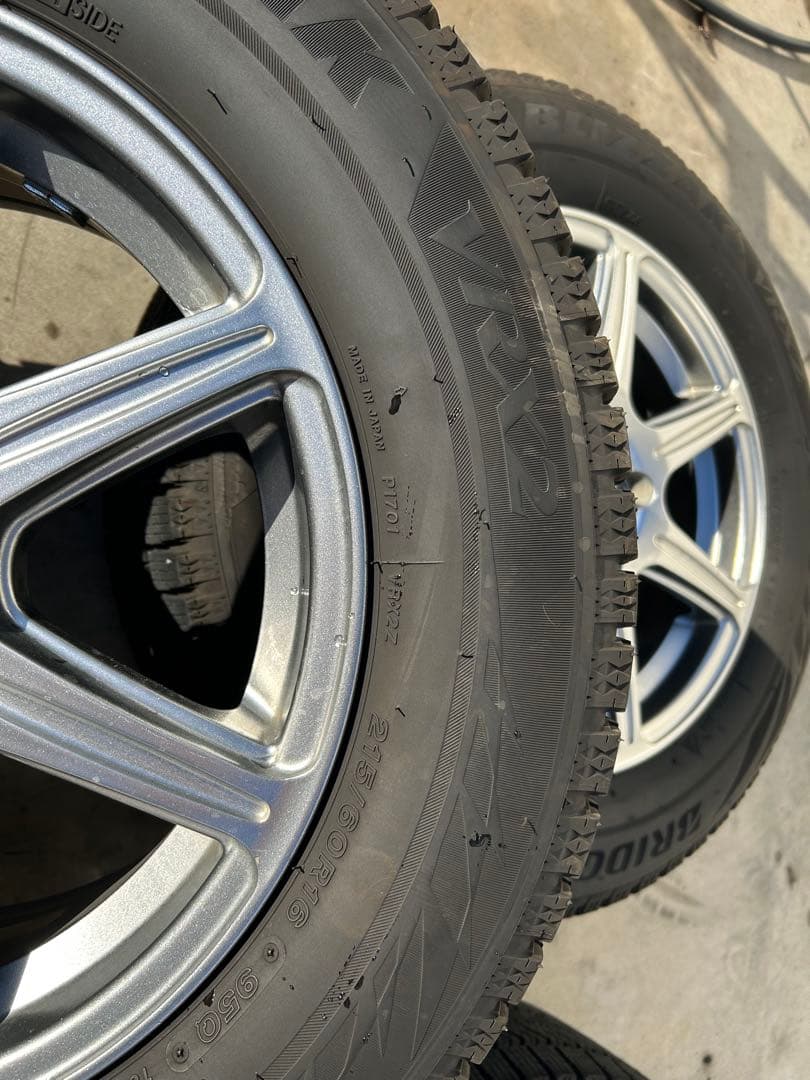 2024年製、VRX2.215/60R16、4本アルミホイールセット、バリ溝 - メルカリ