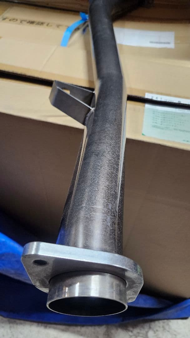 86 BRZ 中間パイプ　エキゾースト　ストレート　競技用