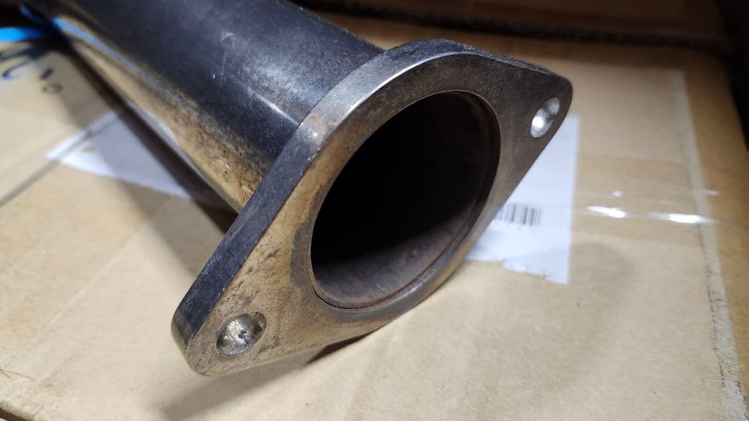 86 BRZ 中間パイプ　エキゾースト　ストレート　競技用