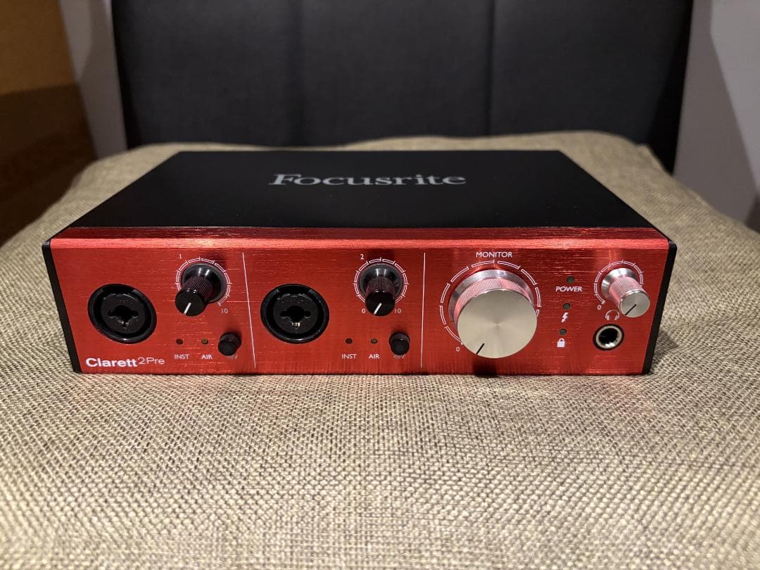 Focusrite Claret 2Pre オーディオインターフェース Clarett+ 2Pre | Focusrite