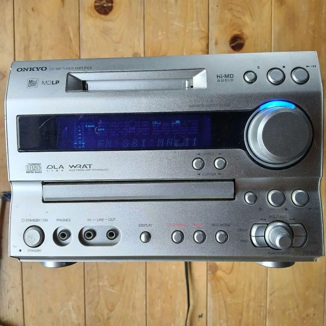 ONKYO FR-N7X. CD・MDチューナーアンプ - メルカリ