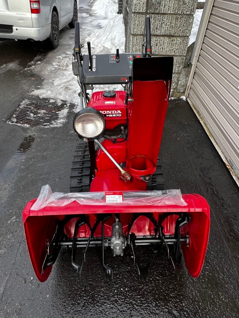 専用ページ 点検整備済み！即使用可能なホンダ 除雪機 HS870 配送