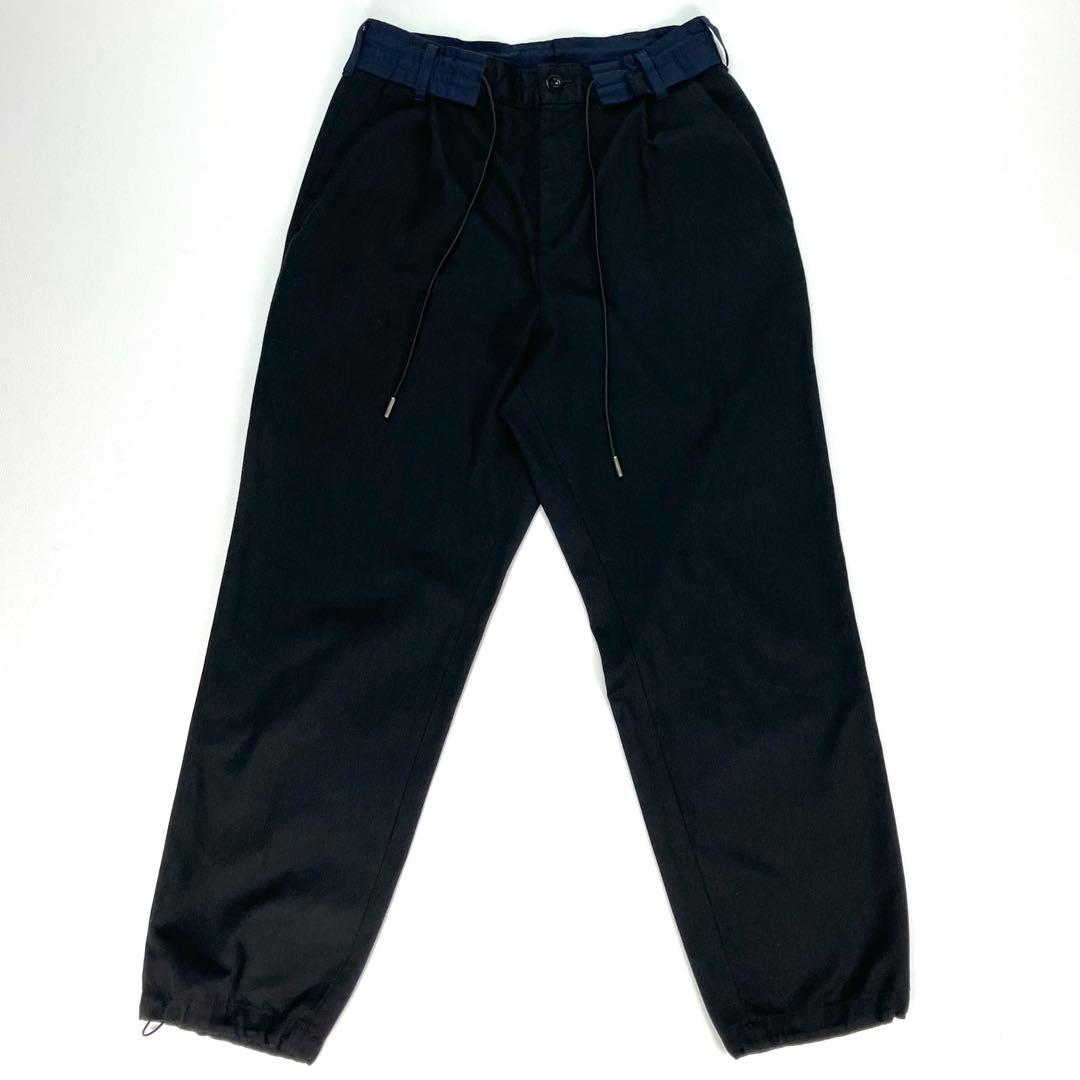 sacai サカイ 2021aw チノワイドテーラードパンツ - メルカリ
