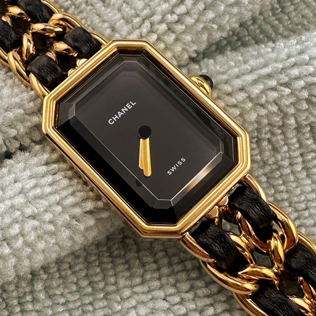 ★美品★稼働品　シャネル　プルミエール　L 腕時計　レディース　新品電池