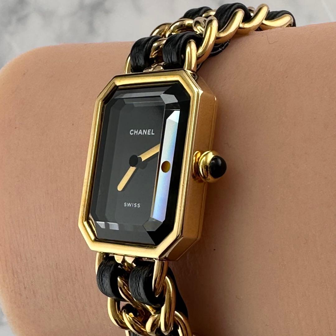 ★美品★稼働品　シャネル　プルミエール　L 腕時計　レディース　新品電池