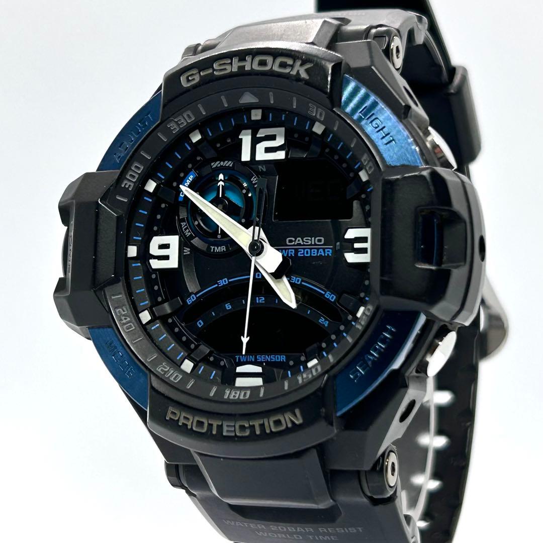 CASIO G-SHOCK GA-1000 スカイコックピット アナデジ SS | Shop at
