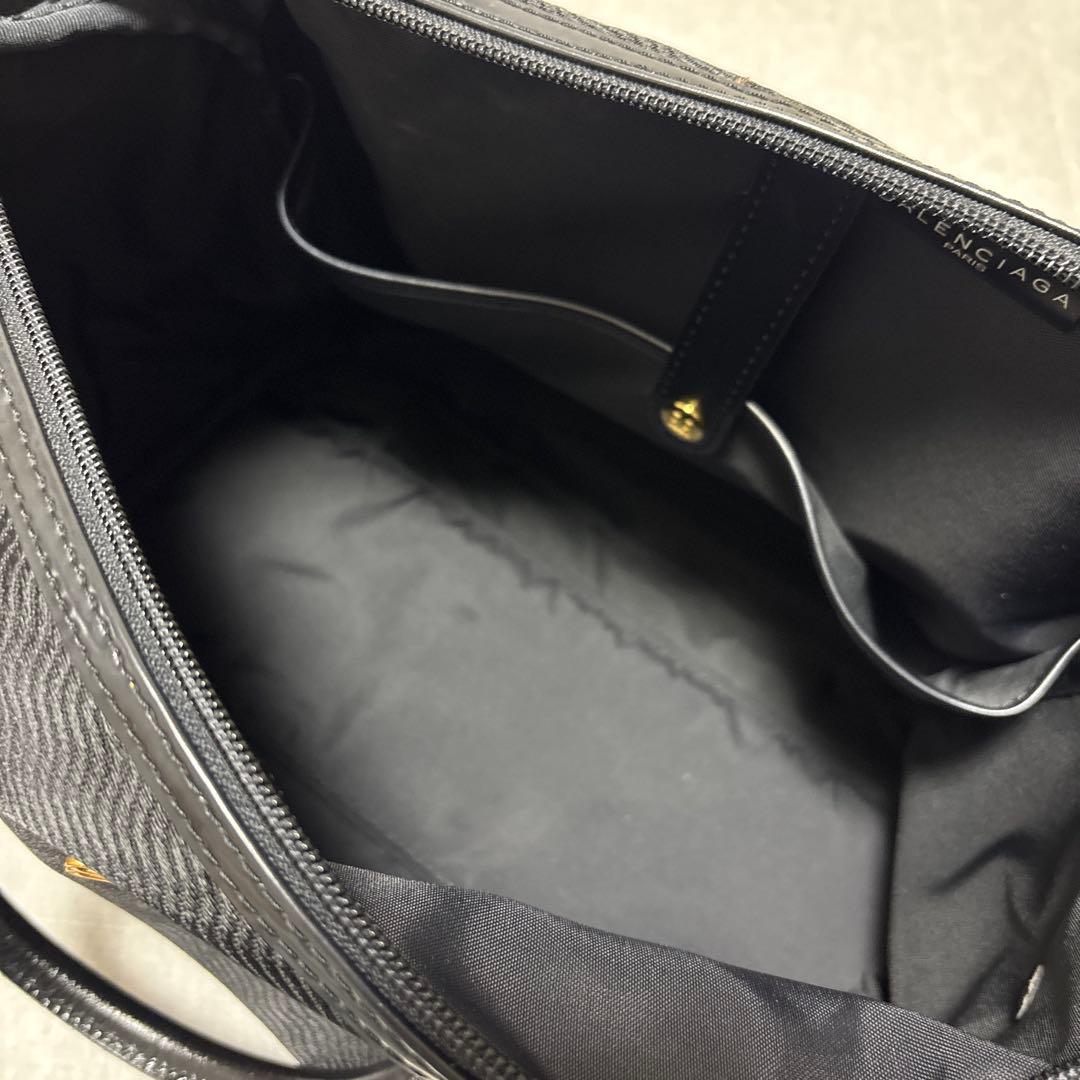 希少 BALENCIAGA ACE ブラック ボストンバッグ ゴールド金具 - メルカリ