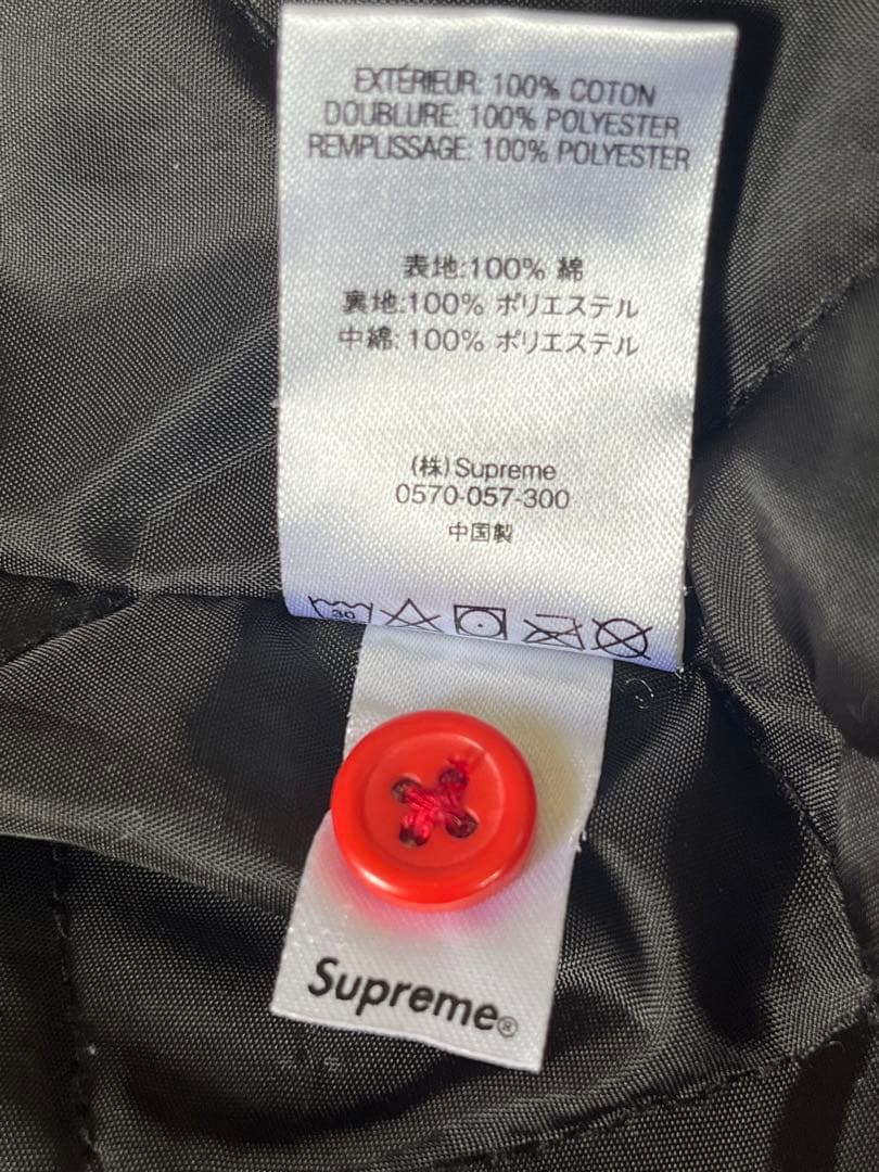 Supreme キルティングシャツ フランネルシャツ