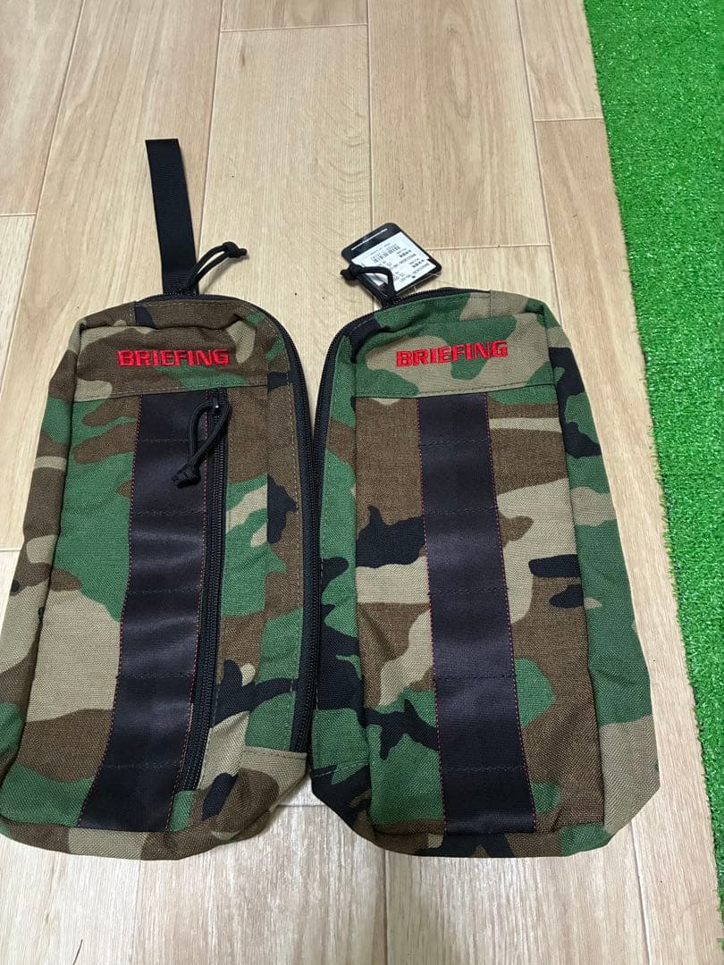 BRIEFING 迷彩 シューズバッグ BRIEFING GOLF（ブリーフィングゴルフ） 正規品 ブリーフィング ゴルフ