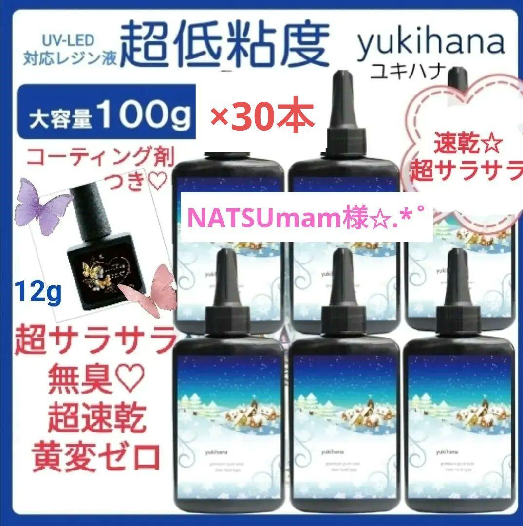 専用レジン液 ユキハナ30本、コーティング剤つき✩.*˚ 2026年最新】レジン液ユキハナの人気アイテム - メルカリ