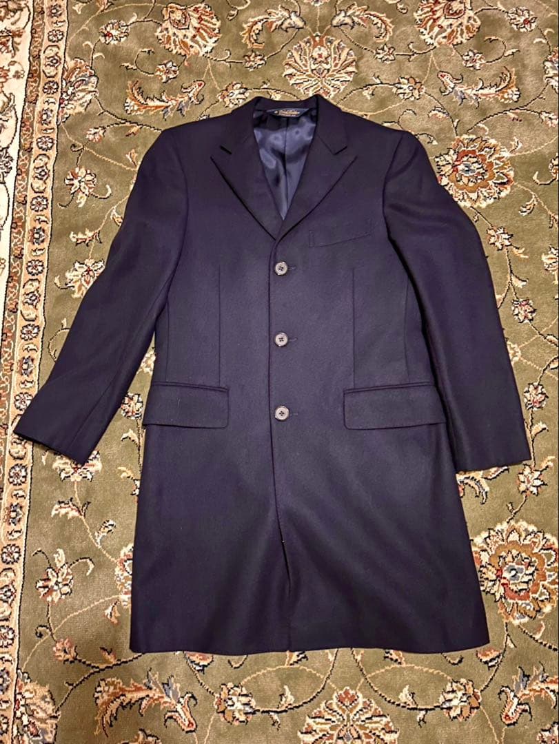 美品][素材良］ブルックスブラザーズ チェスターフィールドコート