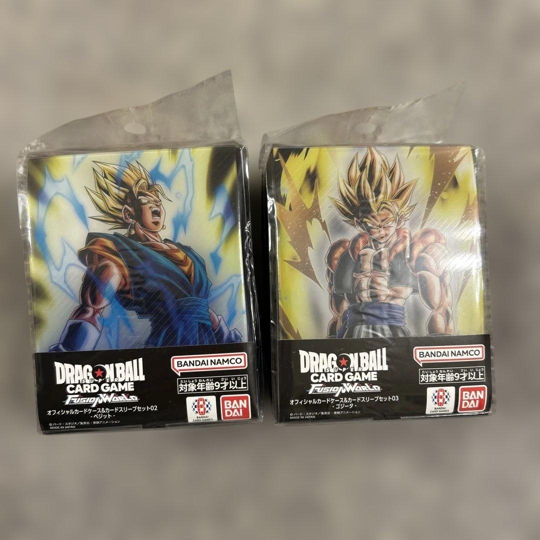 ベジット ゴジータ オフィシャルカードケース&スリーブセット - メルカリ