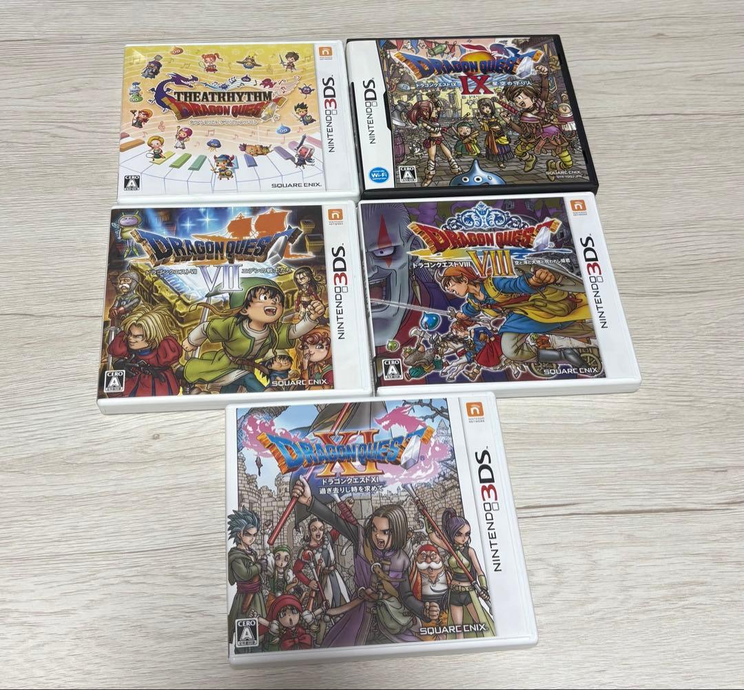 ドラゴンクエスト 3DS&DSソフト まとめ売り 3DS DS ドラゴンクエスト ソフト 5個セット ゲーム - メルカリ