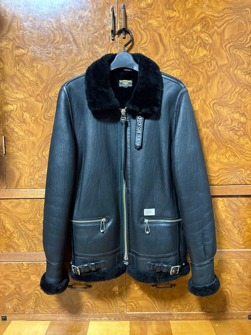 ダブルタップスb-3ムートンジャケットwtaps w-tapsサイズM b3b6 - メルカリ