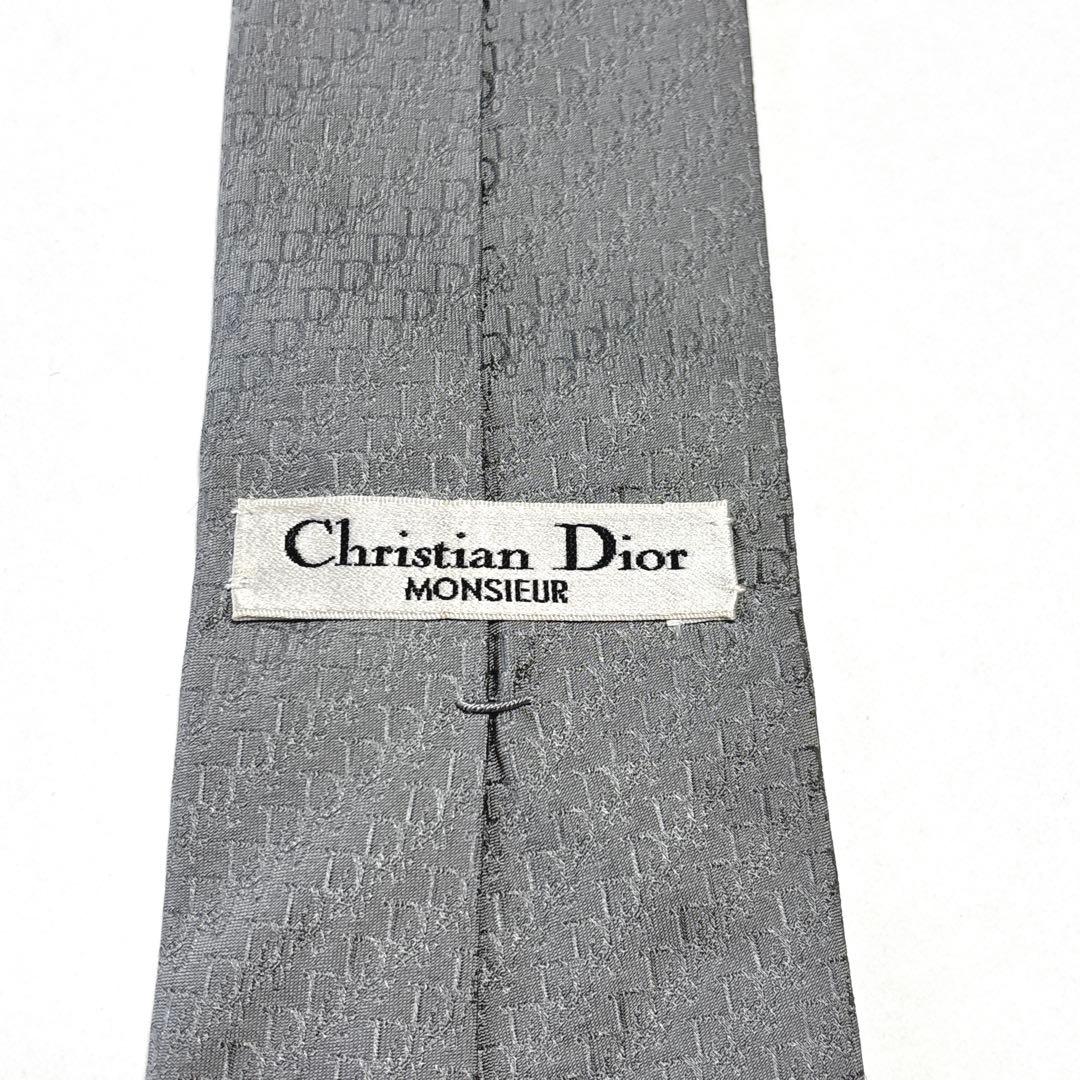 クリスチャンディオール ネクタイ シルク トロッター ロゴ オブリーク