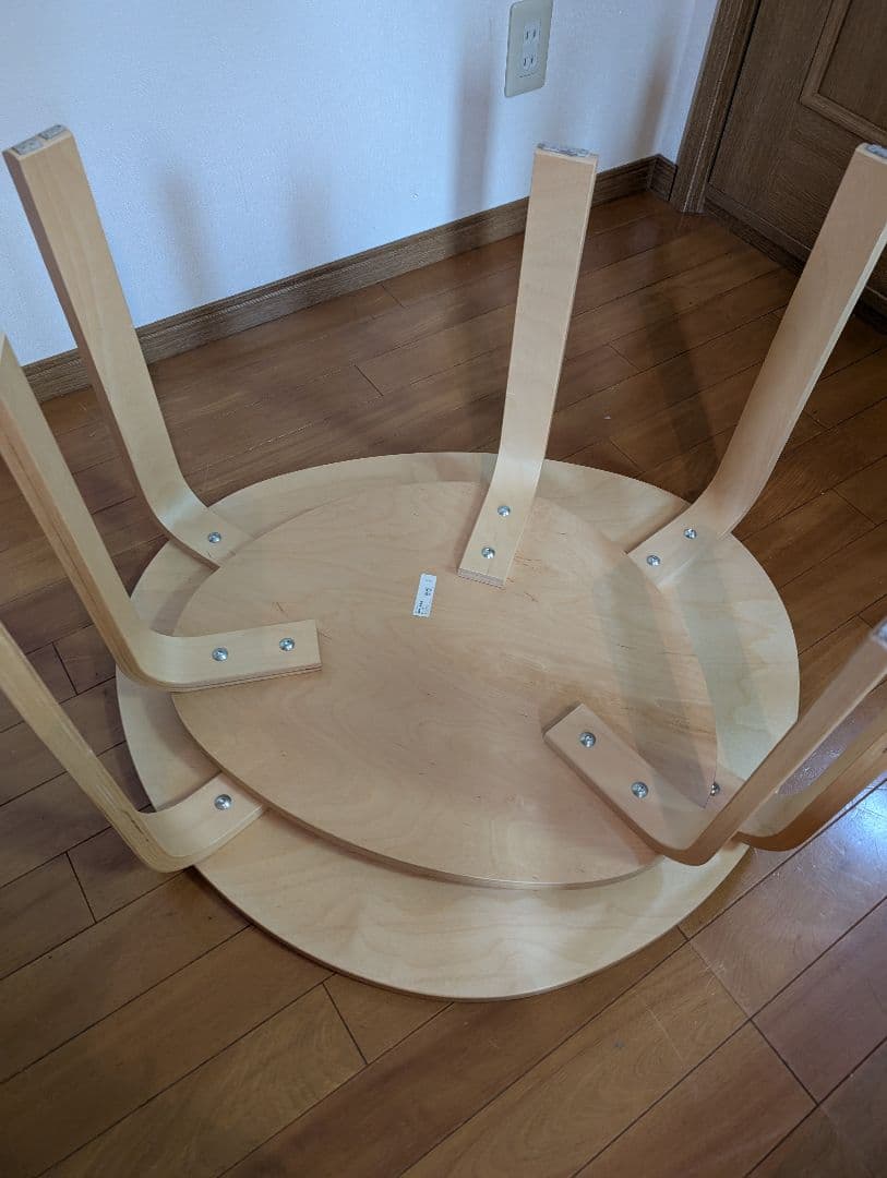 《送料込》IKEA スヴァルスタ ネストテーブル ローテーブル 収納 木製家具