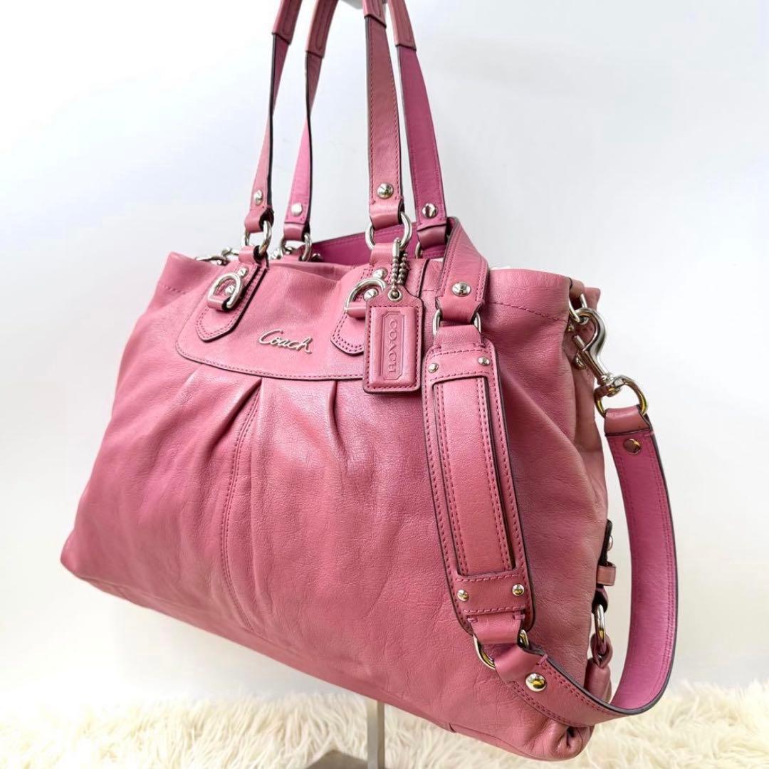 COACH ピンク ハンドバッグ ショルダーバッグ 平成 ギャル y2k ピンク