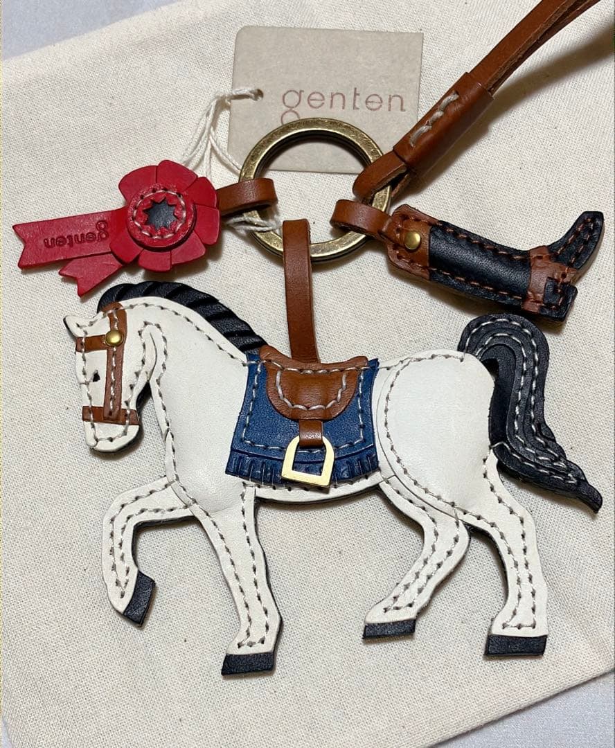 【新品未使用】 ゲンテン　チャーム　白馬 2026年新作 新品未使用】 ゲンテン チャーム 白馬 2026年新作 - メルカリ
