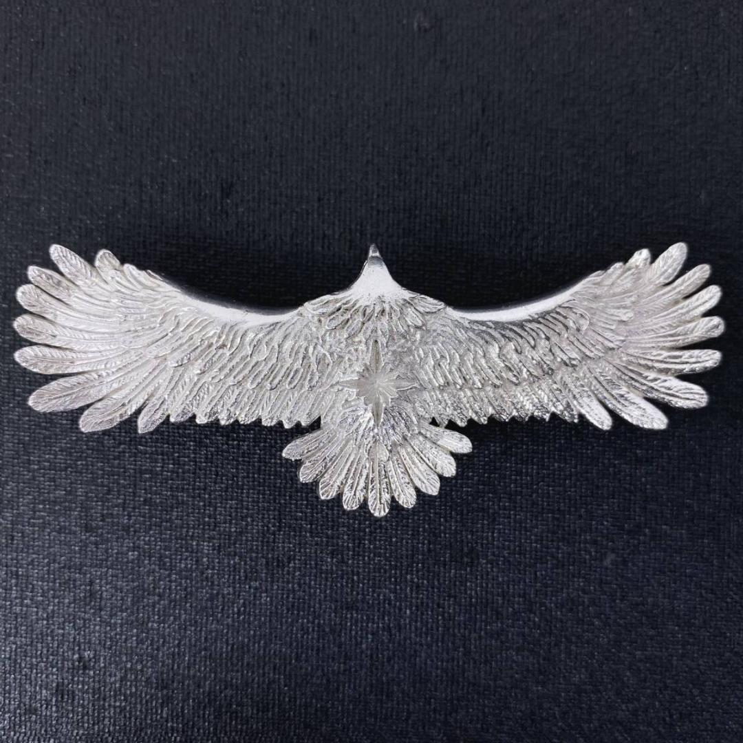 AWAZON-SAAD シルバー 925 全銀 サンシンボル 75mm 大イーグル