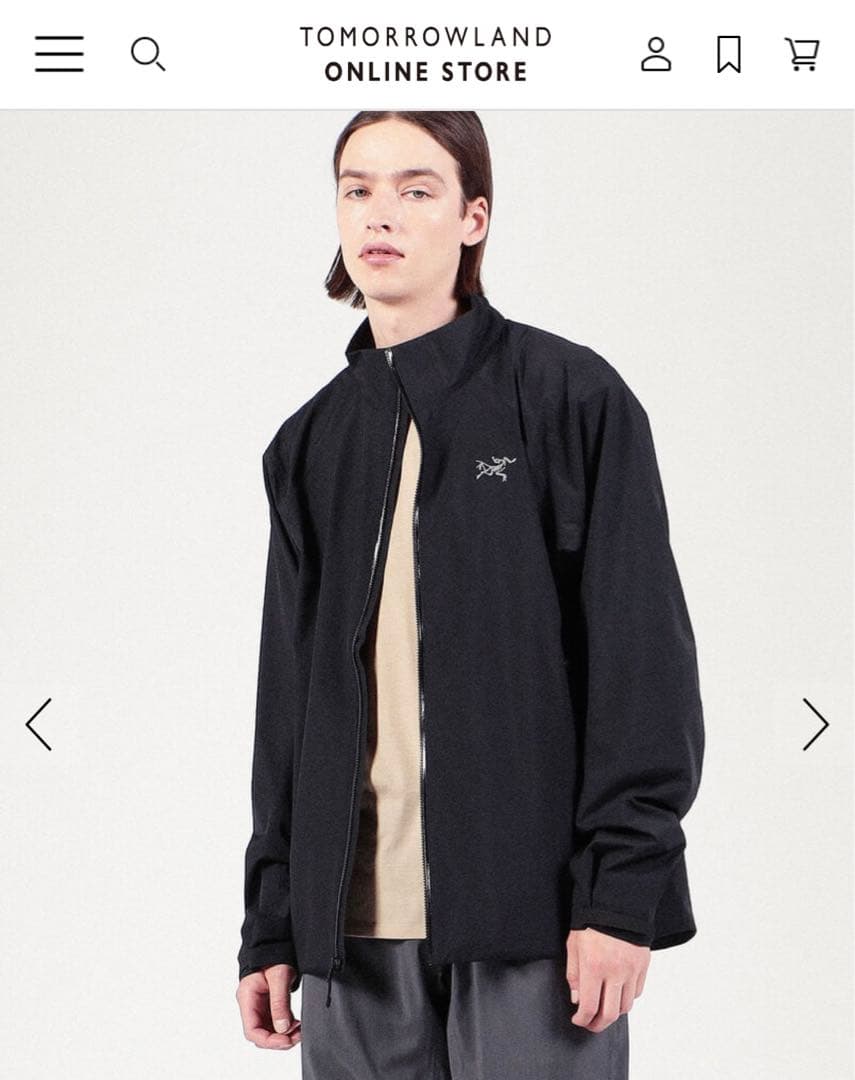 アークテリクス Arc'teryx Kadin Jacket ブラック M - メルカリ