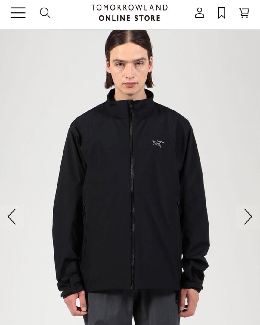 アークテリクス Arc'teryx Kadin Jacket ブラック M - メルカリ