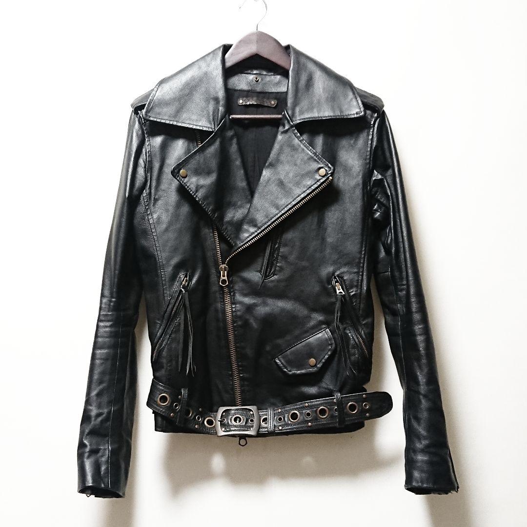 ゴアgoa ◇ライダースジャケット◇レザージャケット - メルカリ