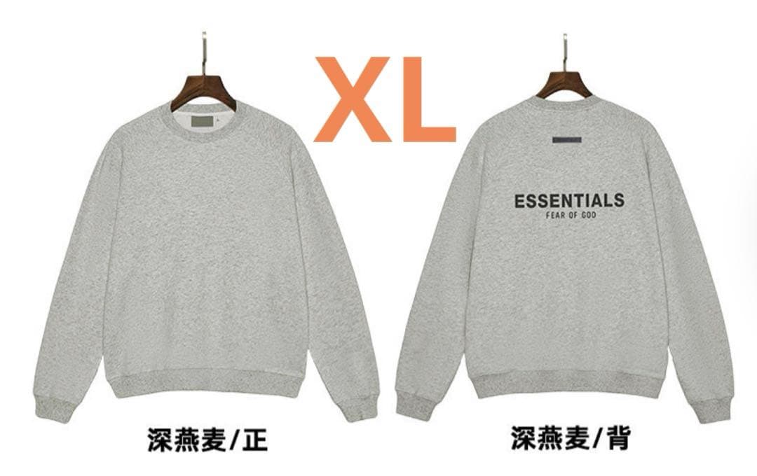 新品ESSENTIALS FEAR OF GOD スウェットトレーナー100%綿 - メルカリ