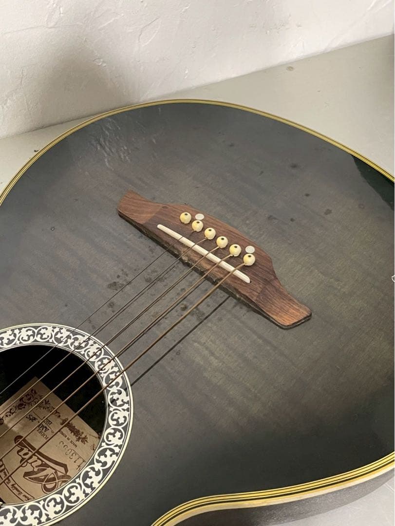 ウラン様 専用 Aria AMB-35S エレアコ ギター 希少 サイン入り - メルカリ