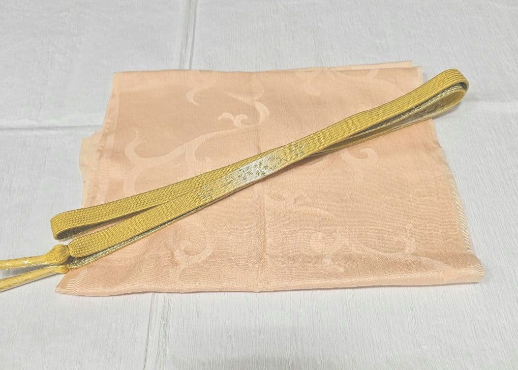 青紫色桜訪問着と袋帯・帯揚げ帯締めの4点フルセット - メルカリ