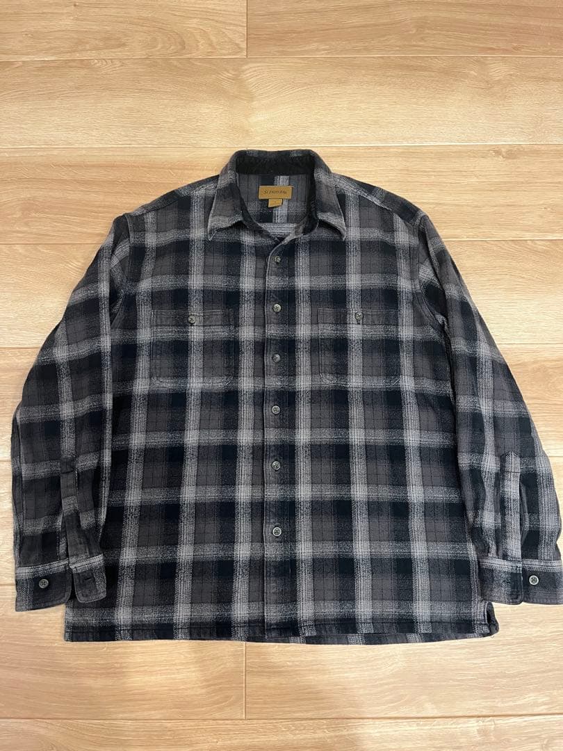 極上オンブレ】st john's bay セントジョンズベイ ヘビーネルシャツ