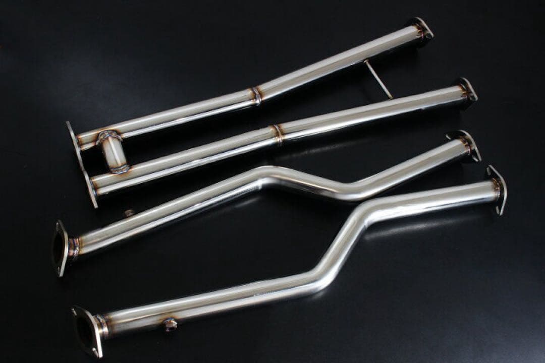 や*ま様 最終出品　LS460 前期中期後期　ステンレス製2本出し ブライツ BRIGHTZ レクサス LS460 LS460L LS600h LS600hL 前期 超鏡面