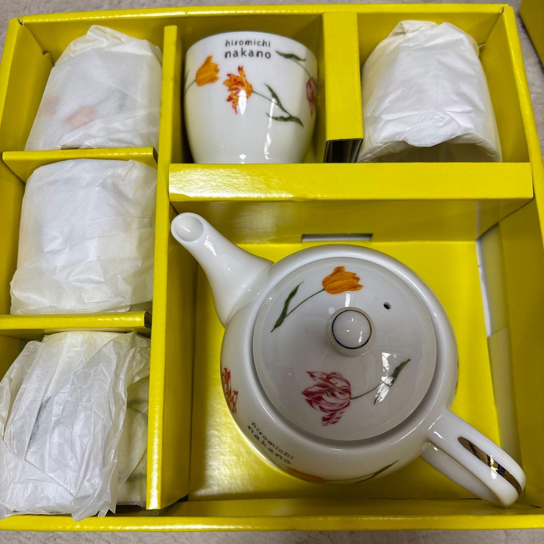 hiromichi nakano 花柄急須セット - メルカリ