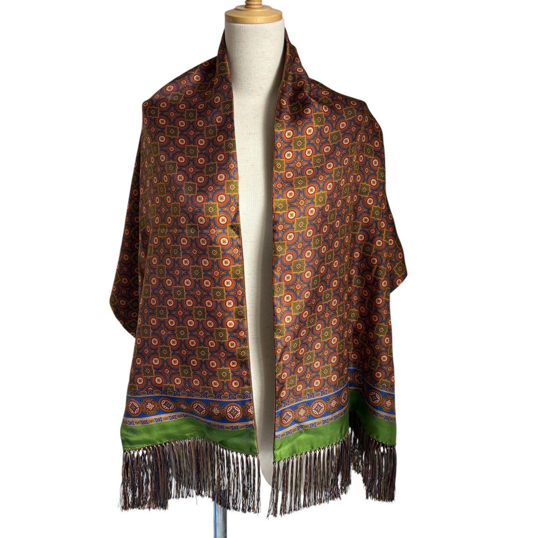 最高級 ダンヒル カシミヤ×シルク リバーシブルストール 定価20万円 公式ボックス付｜12:00までのご注文で即日発送 ダンヒル dunhill