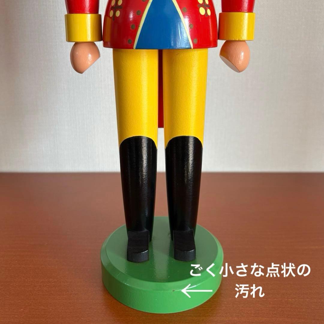 ドイツ エルツ山地 くるみ割り人形 王様 高さ35cm legler製 工芸品