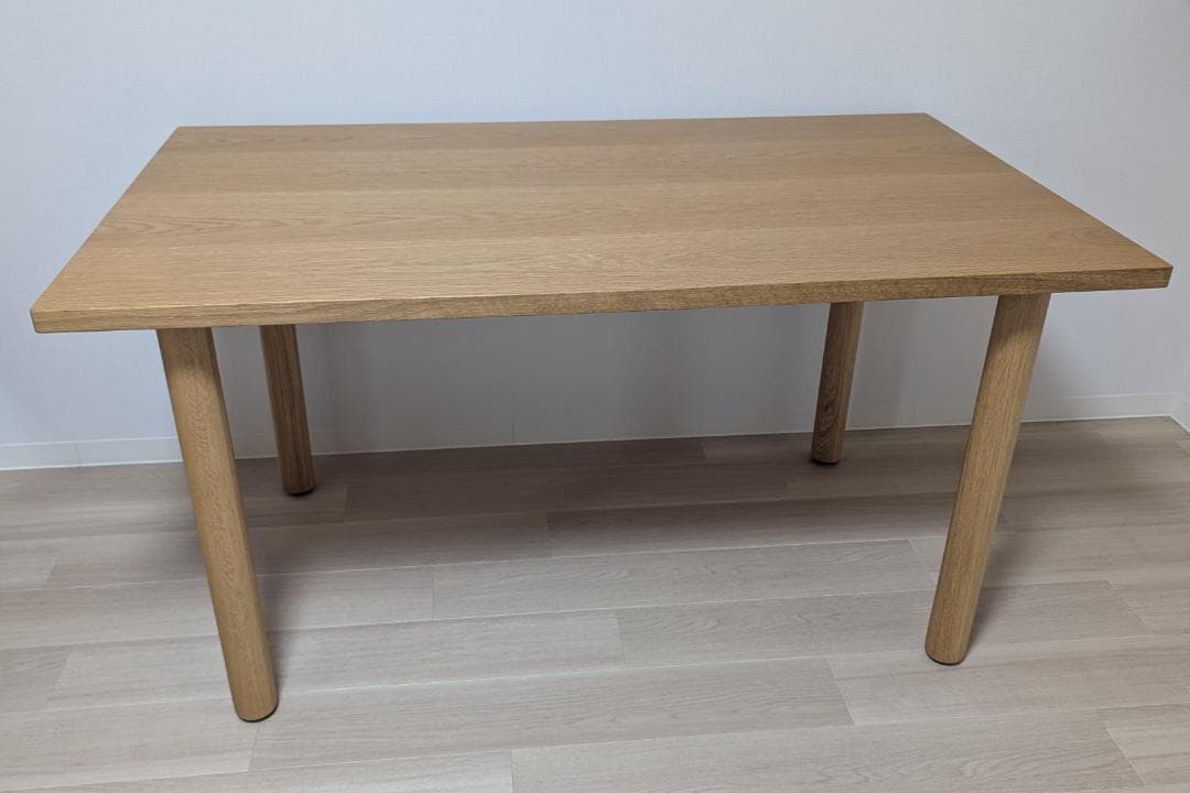 無印良品 木製テーブル オーク材 幅140cm×奥行80cm×高さ72cm Amazon.co.jp: 無印良品 木製テーブル オーク材 幅140×奥行80×高さ72cm