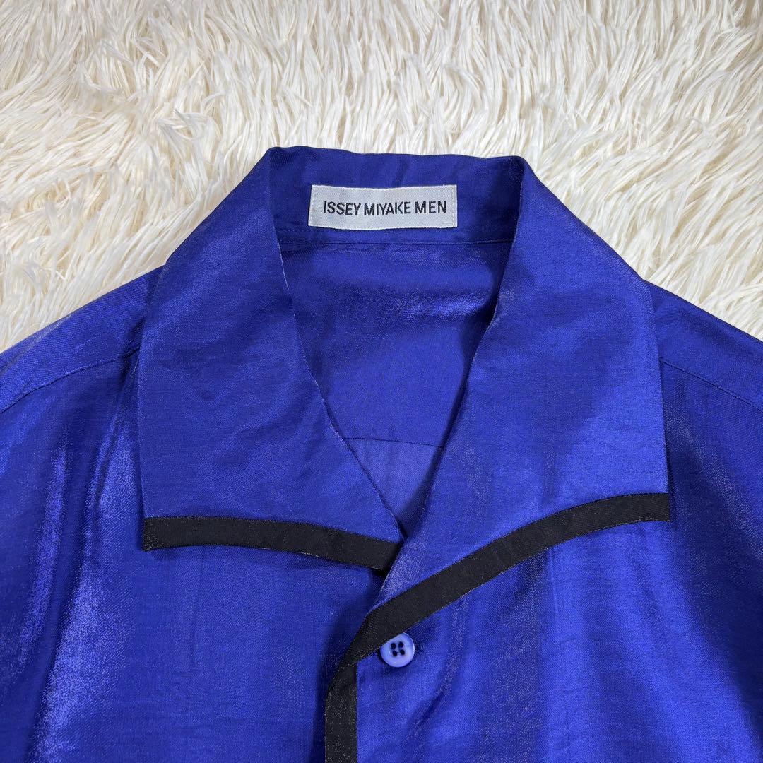 ✨美品✨ISSEY MIYAKE MEN 切替デザインシャツ 日本製 L~XL - メルカリ