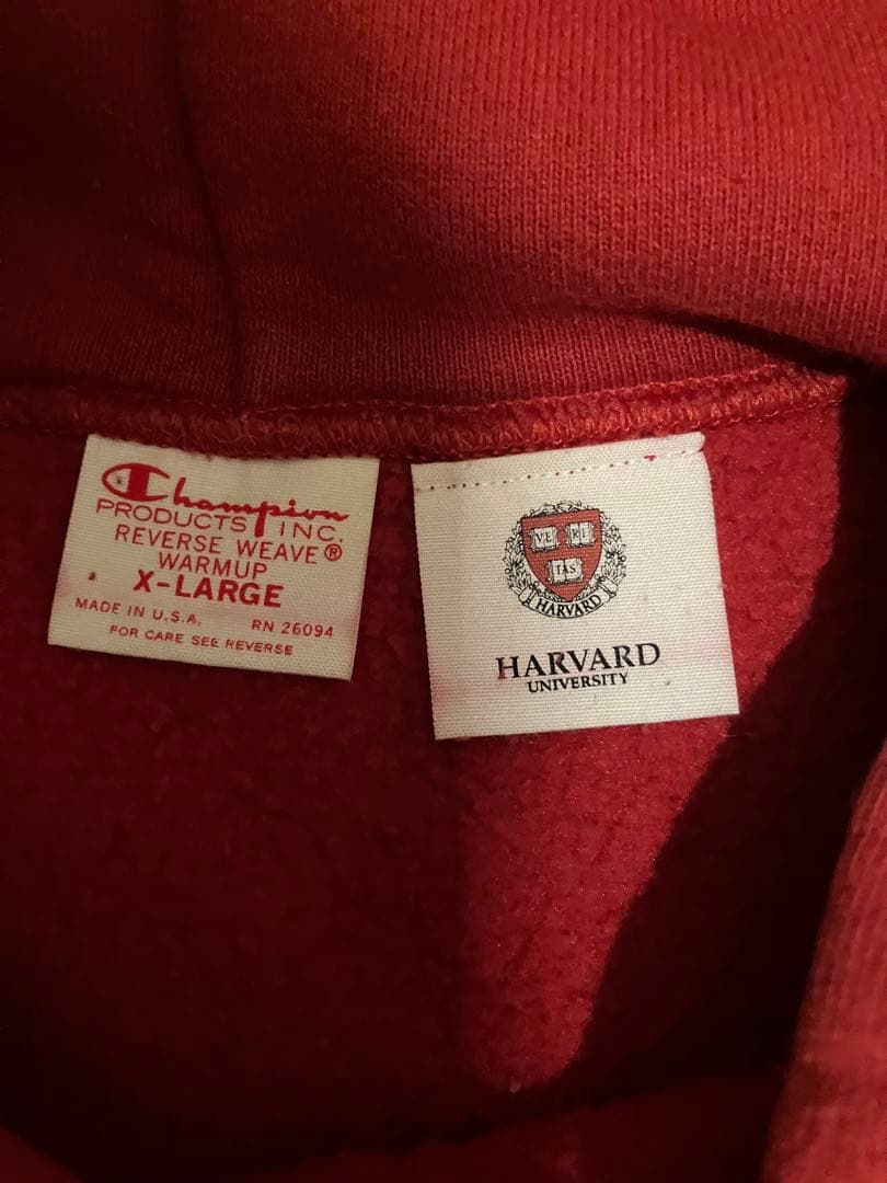 チャンピオン 赤タグ USA製 XL リバースウィーブ スエットパーカー