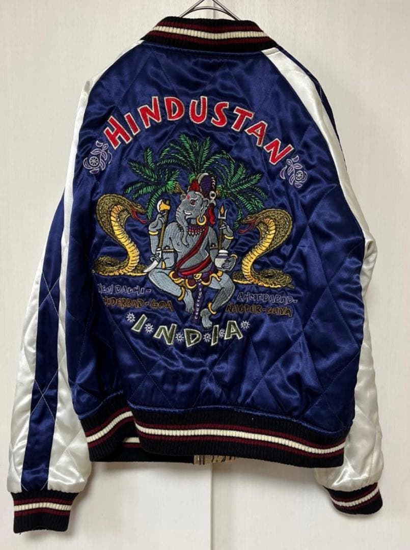 スカジャン ヴィンテージ・バイ・ジョンブル サテン - メルカリ