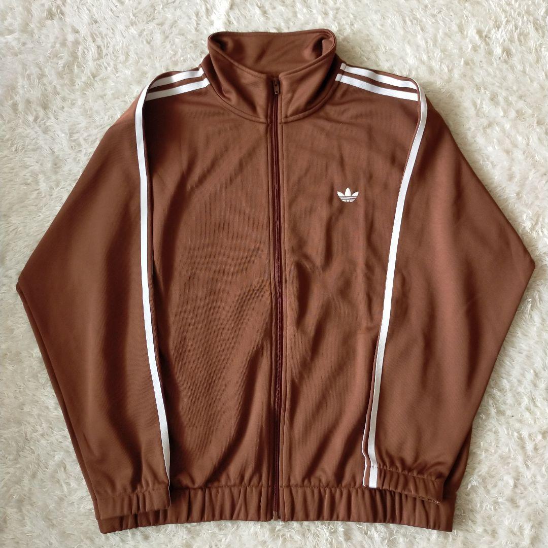 特大2XL】 アディダス ファイヤーバードトラックジャケット ブラウン