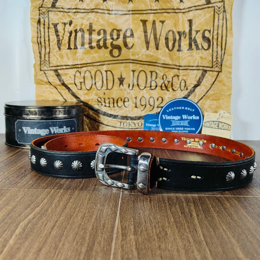 新品未使用 付属品完備】極上コンチョベルト ヴィンテージワークス