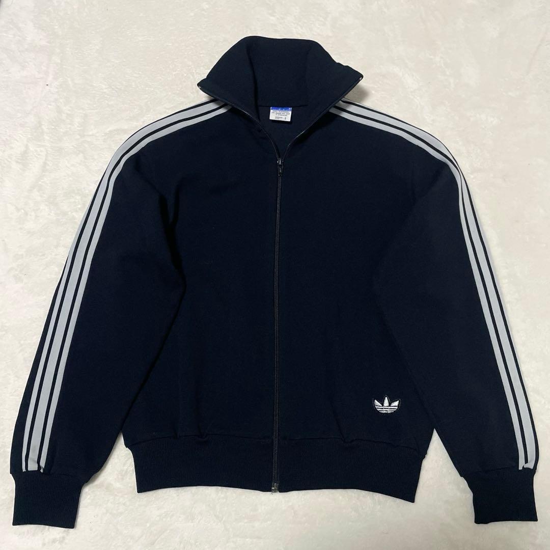 極美品】adidas 70s トラックジャケット 西ドイツ デサント 希少