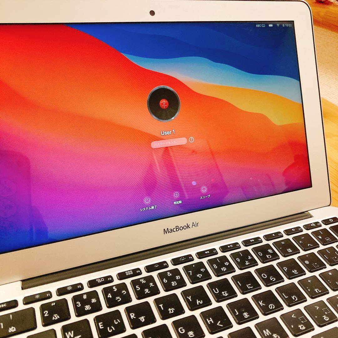 Apple MacBook Air 11インチEarly2014 動作順調