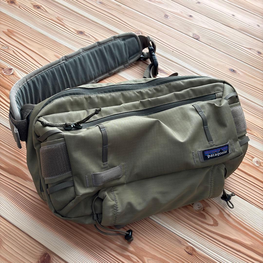 patagonia ステルススリング10L 美品 カーキ 廃盤 パタゴニア 釣り
